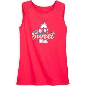Walt Disney World Parks Fantasyland Castle Home Sweet Home Tank Size Medium WDW